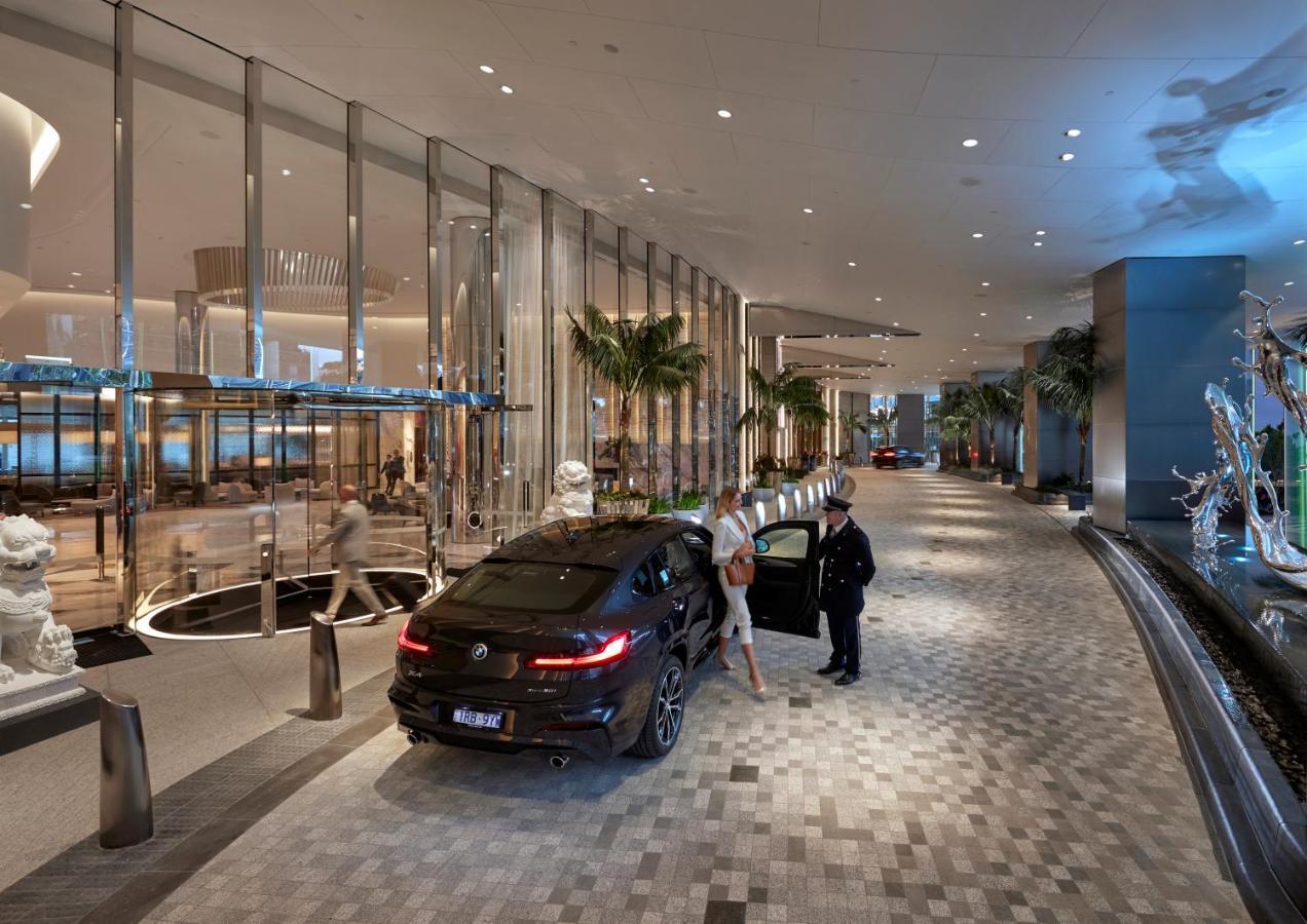 Crown Towers Sydney Hotel Exterior foto The lobby of the hotel